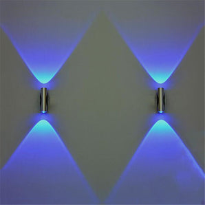 Modern LED Double Head Wall Light