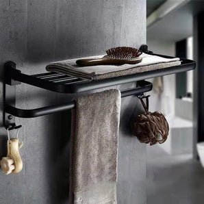 Double-layer Foldaway Luxury Towel Rack