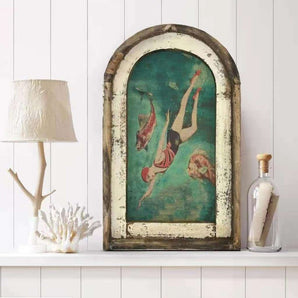 Swimming Mural Wall Art